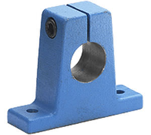 Shaft end support - ES-S series - LinTech - steel / precision