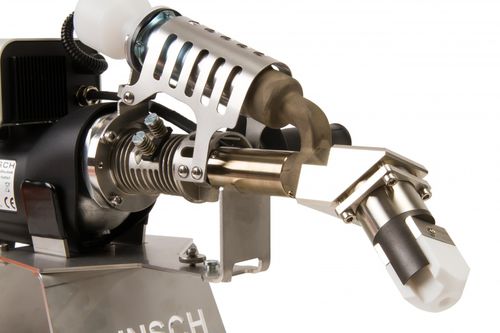 Arc welding head - K04122 - MUNSCH Plastic Welding Technology - corner / pneumatic