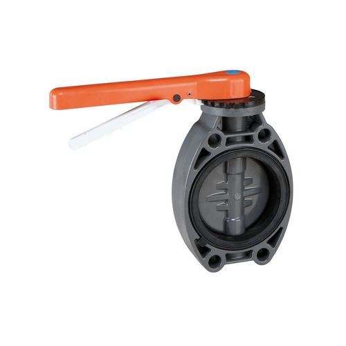 Butterfly valve - UP.83.ZP.EP - Cepex SER - lever / flow control / 1-piece