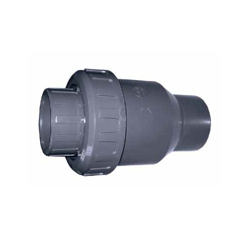 Monobloc check valve - UP-B.67.SF1 - Cepex SER - piston / threaded / PVC-U