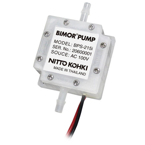 Water pump - BIMOR BPS 230V - Nitto Kohki Europe - for chemicals / piezoelectric / self-priming
