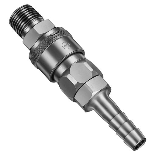 Hydraulic fitting - Hi Cupla  - Nitto Kohki Europe - pneumatic / screw-in / quick