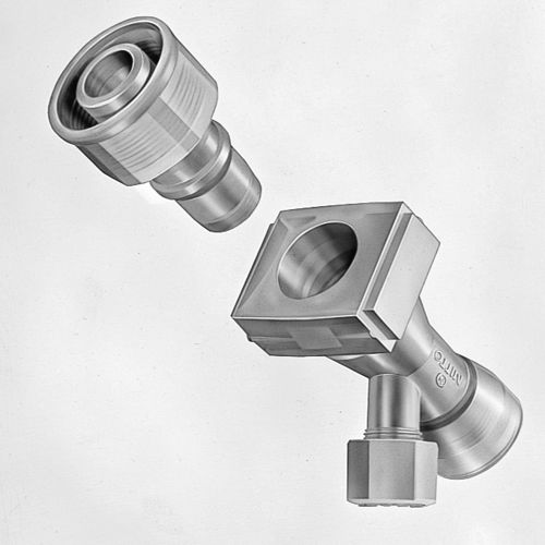 PFA fitting - Semicon Cupla SCF - Nitto Kohki Europe - for gas / quick / socket