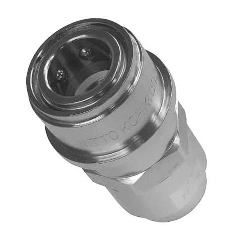 Hydraulic fitting - Semicon Cupla SCY - Nitto Kohki Europe - pneumatic / quick / stainless steel