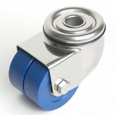 Swivel caster - 500 Series - Atlas Casters - base plate / threaded stud / high load capacity