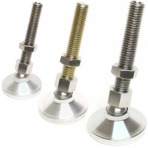 Leveling foot - Atlas Casters - machine / equipment / metal
