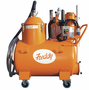 Industrial vacuum cleaner - 2 kw, 200 l | Midi - Freddy - oil and chip / single-phase / mobile