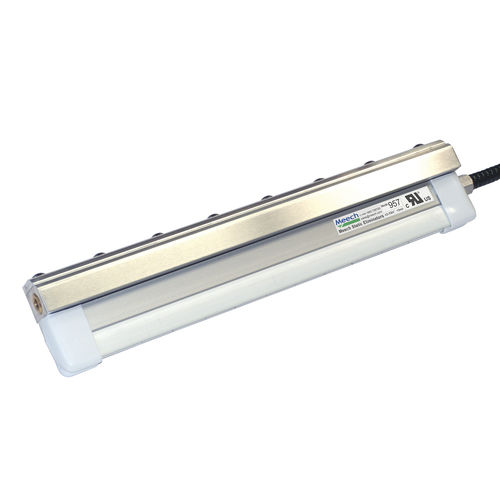 Ambient ionizing air curtain - 957 - Meech International - horizontal / vertical / industrial door