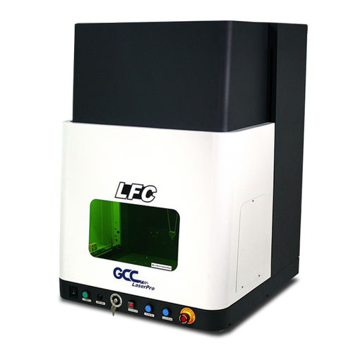 Fiber laser marking machine - LFC D - GCC - CO2 laser / benchtop / industrial