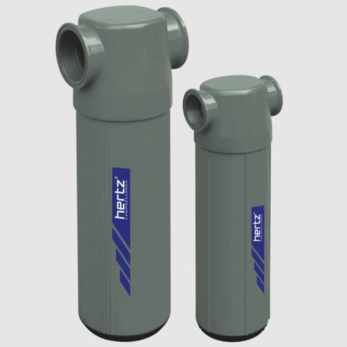 Water separator - HG WS series - Hertz Kompressoren GmbH - bulk liquid / for pipes / gas