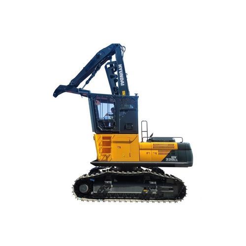 Portable log loader - HX220LL - Hyundai Construction Equipment Americas, Inc. - crawler