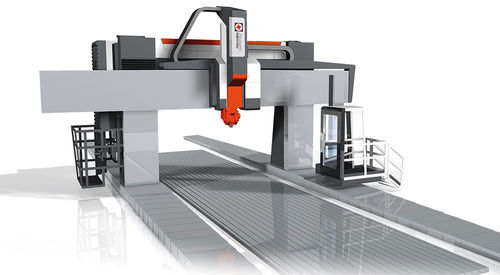4-axis CNC machining center - FRU series - TOS KURIM - vertical / gantry type / for the aeronautical industry