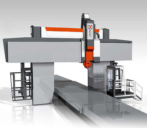 4-axis CNC machining center - FRP series  - TOS KURIM - vertical / with fixed portal / for the aeronautical industry