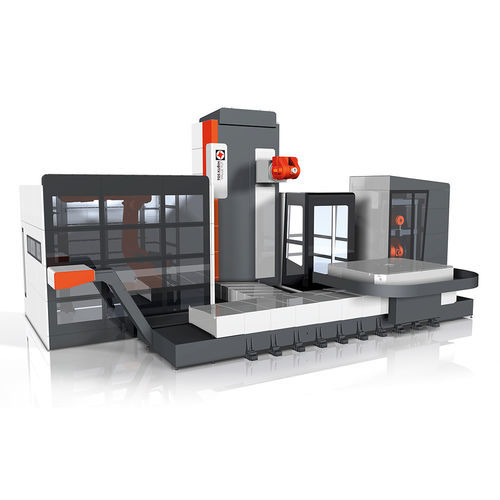 3-axis CNC machining center - FUT series  - TOS KURIM - horizontal / with rotary table / high-speed