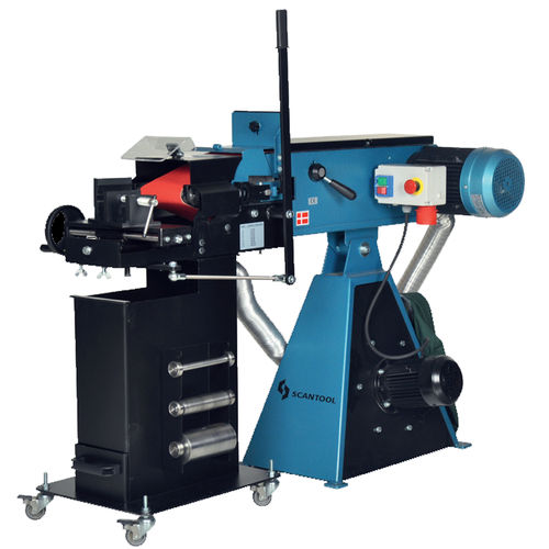 Electric notching machine - SCANTOOL 75RBX - Scantool Group - for pipes / tube / with abrasive belt