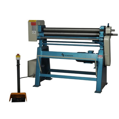 3-roller plate bending machine - EBR 1050 x 1,5 - Scantool Group - manual