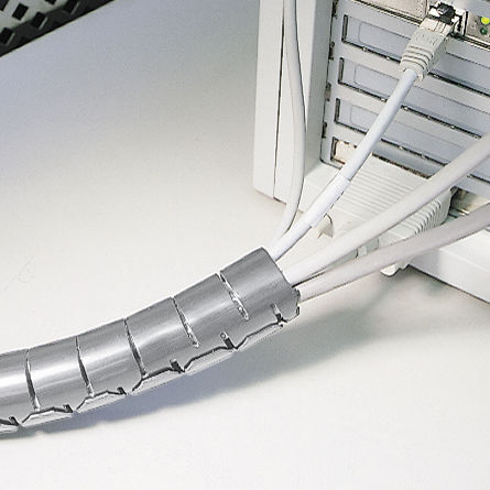 Protection sleeve - Serie HelaWrap - HellermannTyton España - spiral / for cables / polypropylene