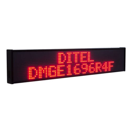 Alphanumeric display - DMGE1696 - DITEL - large-format / outdoor