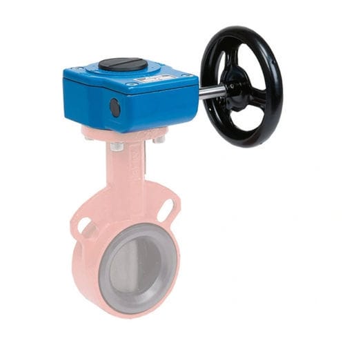 Worm gear valve actuator - 232  - Rotork - manual / quarter-turn / aluminum