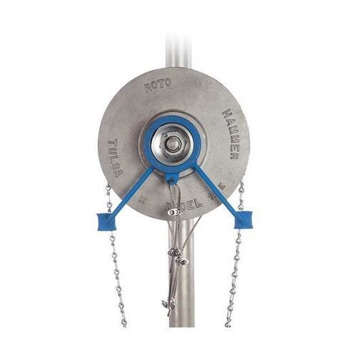 Manual valve actuator - E - Rotork - 90° / with piston rod / aluminum
