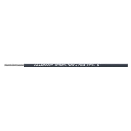 Halogen-free electrical wire - SABIX® A 100 HT - SAB BROECKSKES GMBH & Co. KG - insulated / copper / flexible