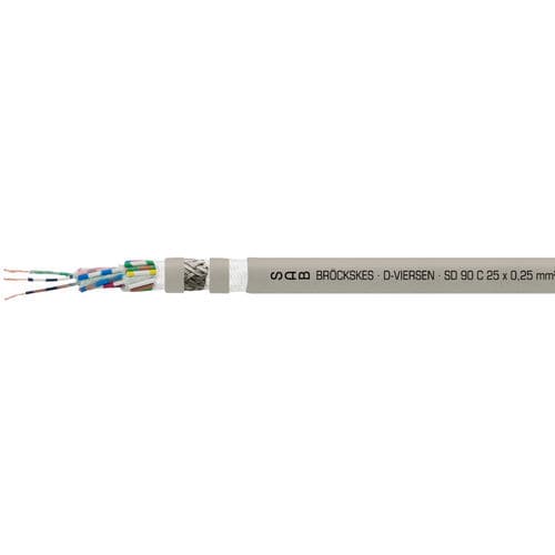 Electrical data cable - SD 90 C - SAB BROECKSKES GMBH & Co. KG - DIN / insulated / oil-resistant