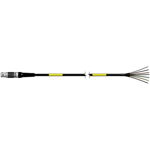 Sensor electrical cable - S3833-4329-00600	 - SAB BROECKSKES GMBH & Co. KG - power / LEMO / insulated