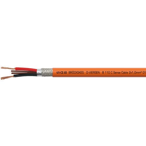 Halogen-free electrical cable - B 110 C - SAB BROECKSKES GMBH & Co. KG - power / data / flame-retardant