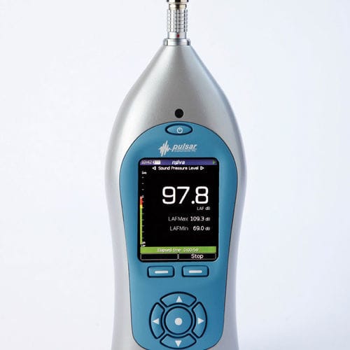 Basic sound level meter - Nova 41 - Pulsar Instruments - with analysis function / class 1 / data logging