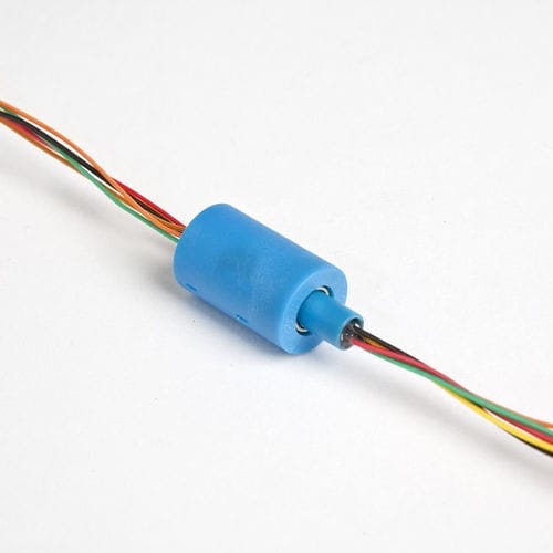 Electric slip ring - SC020 - SERVOTECHNICS - capsule / hollow-shaft / with gold contacts