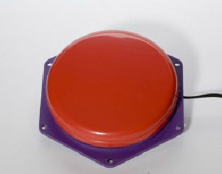 Mushroom switch - joggle - Traxsys Input Products - single-pole / electromechanical