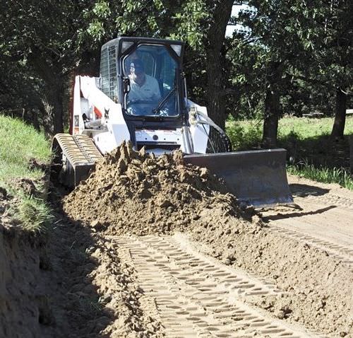 skid steer dozer blade