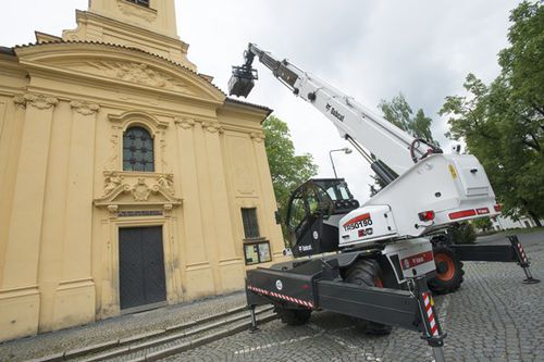 Rotating telehandler - TR50190 EVO - BOBCAT - with rotating boom