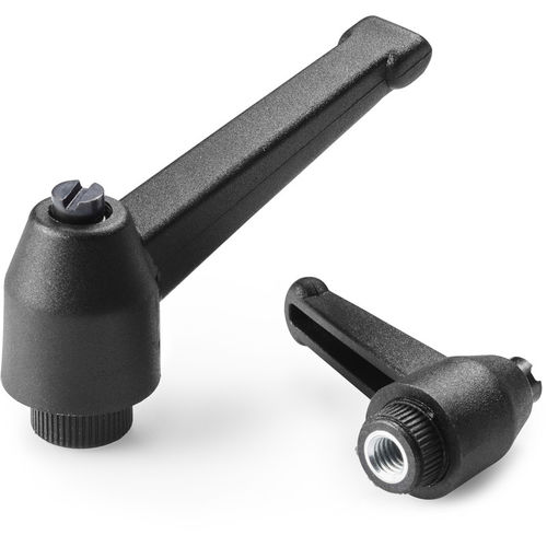 Steel clamping lever - A522 - Boteco - technopolymer / with tapped insert