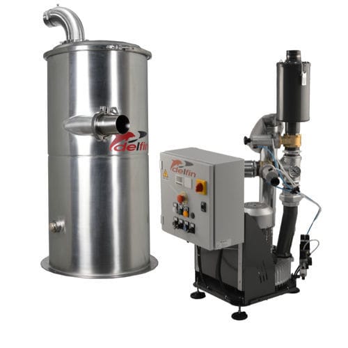 Dilute phase pneumatic conveying system - PRO 420E - Delfin Vacuums - for powders / for granulates / for the food industry