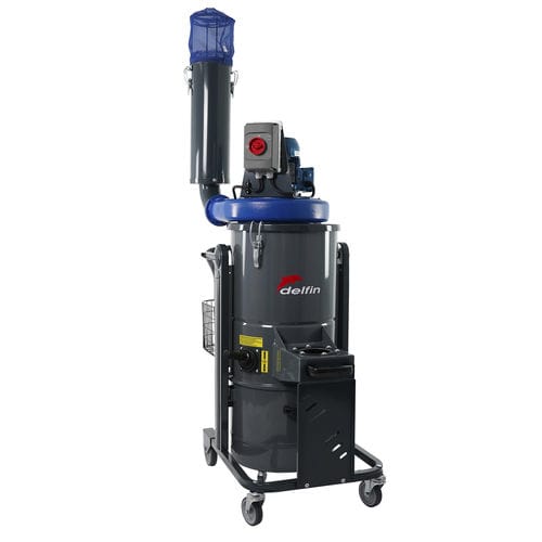 Mobile fume extractor - ZFR EV 420 K07 - Delfin Vacuums - industrial / with self-cleaning filter / dust
