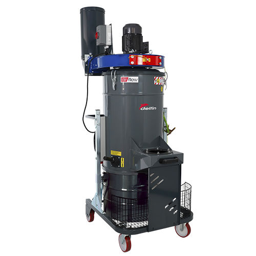 Mobile fume extractor - ZFR EV AP 560 PN - Delfin Vacuums - industrial / cartridge / dust