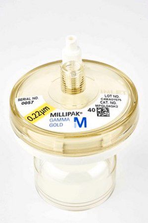 Water filter - Millipak® 40 - Merck Millipore - membrane / laboratory / PVDF