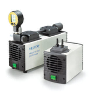 Diaphragm vacuum pump - Millivac™ - Merck Millipore - lubricated / single-stage / for laboratory
