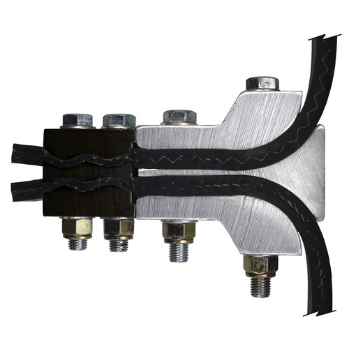Bucket belt fastener - BC1, BC2, BC3, BC4 - 4B Braime Components - for elevators / aluminum