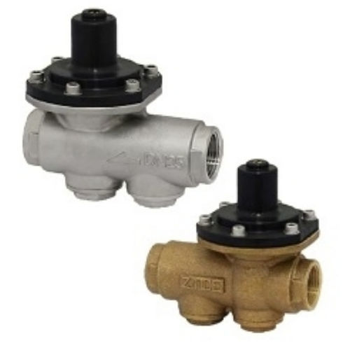 Pressure regulator with strainer - RDST - Elite Line Industrial Corp. - for water / diaphragm / stainless steel