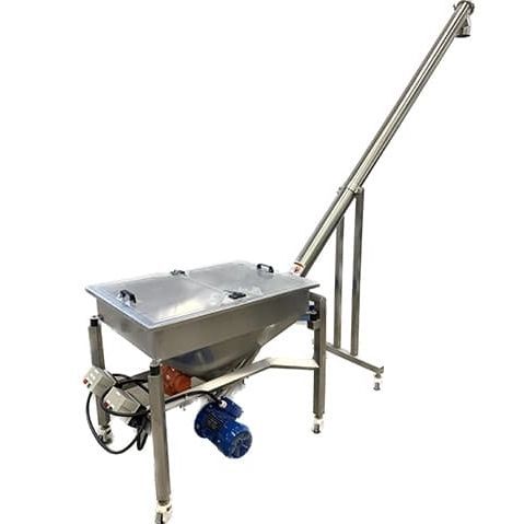 Conical screw feeder - SC4 - JDA PROGRESS IND. - vacuum / for pharmaceutical products / for food
