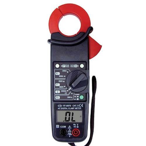 Digital clamp multimeter - 600 A | YF-8070 - Tenmars Electronics ...