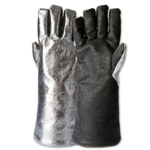 Work glove - BrassTec® 947 - Kächele Cama Latex - for the metallurgical industry / for the glass industry / thermal protection