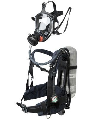 Helmet with respirator - 6,8 l, 300 bar | RN/A 1683 C FR - Spasciani