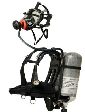 Helmet with respirator - 30 l/min, 125 min | RN/BN 2683 C FR - Spasciani
