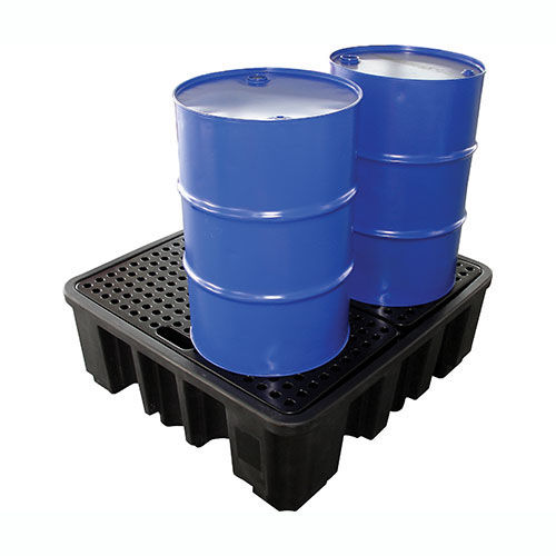 4-drum Spill Pallet - SJ-100 Series - Jonesco - Polyethylene