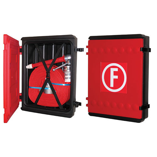 Wall-mount enclosure - HRE56; HRR56 - Jonesco - rectangular / for fire extinguishers