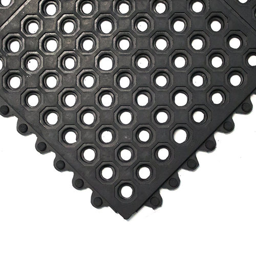 Anti-fatigue mat - SS010001 - COBA Europe Ltd - rubber / black