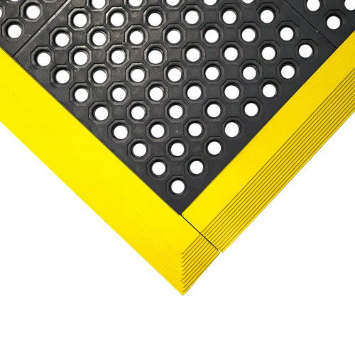 Anti-fatigue mat - SS010007 - COBA Europe Ltd - rubber / nitrile / black